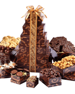 Broadway Basketeers Happy Birthday Gift Tower