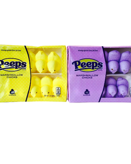 Peeps Marshmallow Chicks Includes Two Boxes